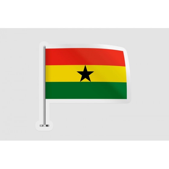 Ghana Flag Style 4