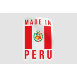 Made In Peru Sticker - DecalsHouse