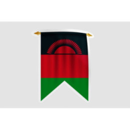 Malawi Flag Style 10 Sticker - DecalsHouse