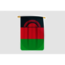 Malawi Flag Style 13 Sticker - DecalsHouse