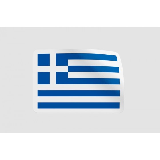 Greece Flag Style 2