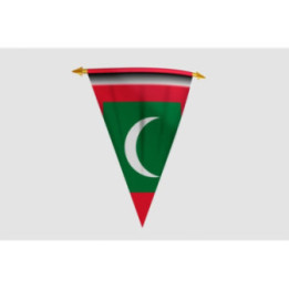 Maldives Flag Style 13 Sticker - DecalsHouse