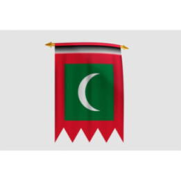 Maldives Flag Style 15 Sticker - DecalsHouse