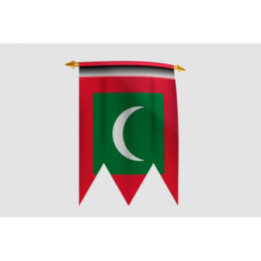 Maldives Flag Style 7 Sticker - DecalsHouse