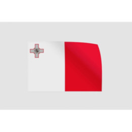 Malta Flag Sticker - DecalsHouse