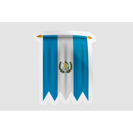 Guatemala Flag Pennant
