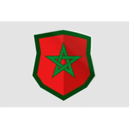 Maroc Flag Sticker - DecalsHouse