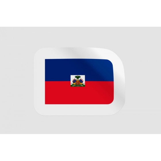 Haiti Flag Style 3