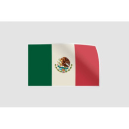 Mexico Flag Sticker - DecalsHouse