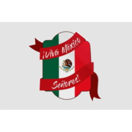 Mexico Flag Style 95 Sticker - DecalsHouse