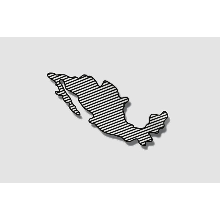 Mexico Map Style 80 Sticker - DecalsHouse