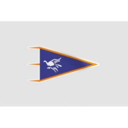 Mongol Flag Style 14 Sticker - DecalsHouse