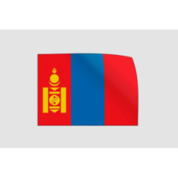 Mongol Flag Style 2 Sticker - DecalsHouse