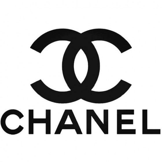 2x Chanel Logo Vinyl...