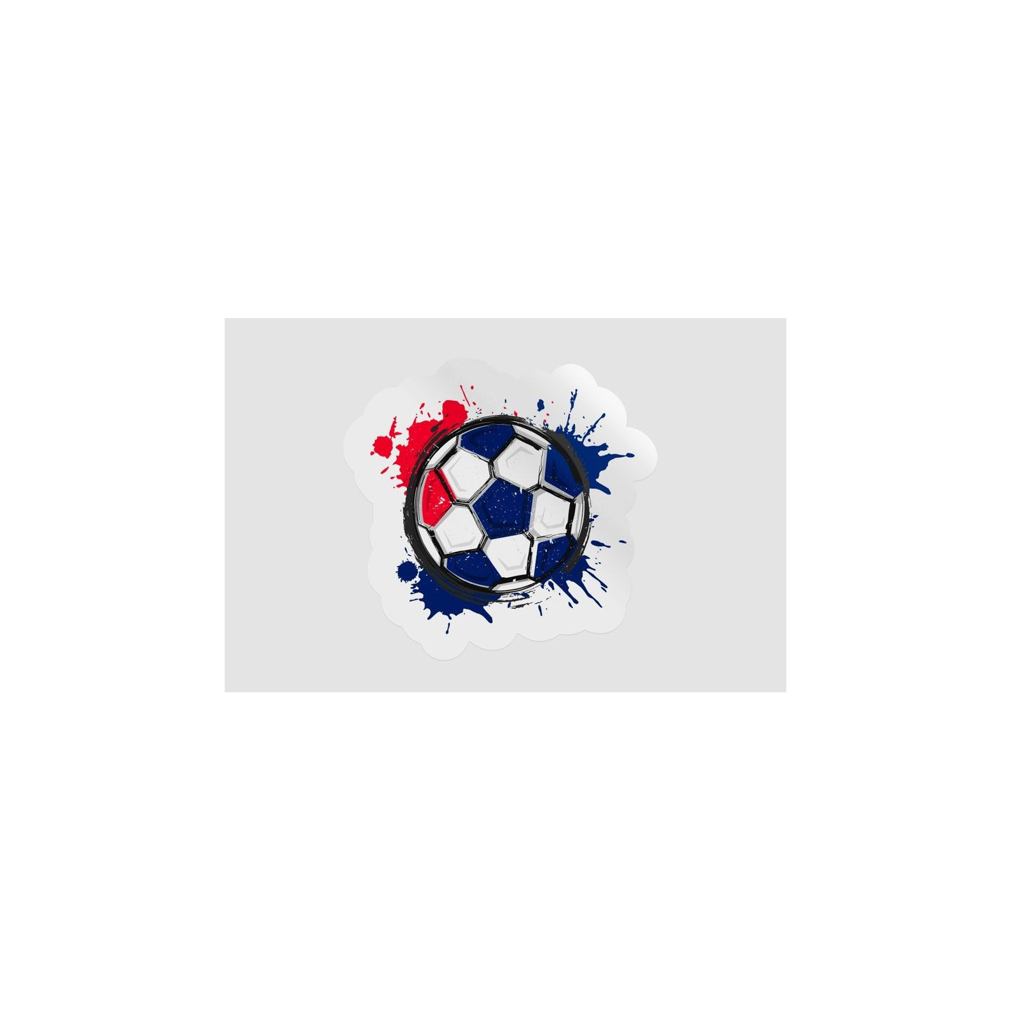 Football Net Sticker National Football Team Style 3 Sticker - DecalsHouse