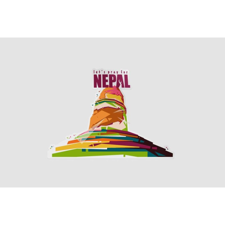 Nepal Tower Sticker - DecalsHouse