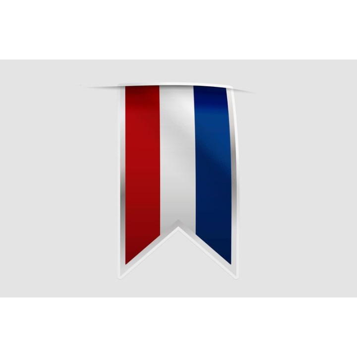 Netherlands Flag Style 17 Sticker - DecalsHouse