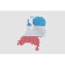 Netherlands Map Style 7 Sticker - DecalsHouse