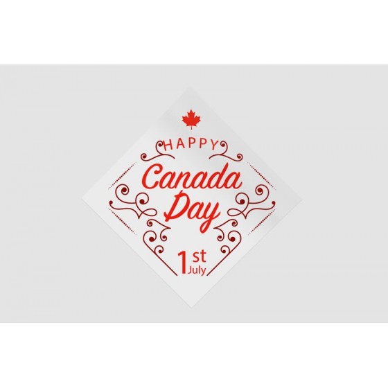 Happy Canada Day Style 54...