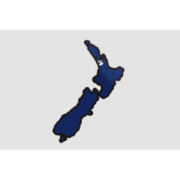 New Zealand Map Style 17 Sticker - DecalsHouse