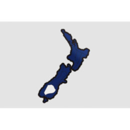 New Zealand Map Style 28 Sticker - DecalsHouse