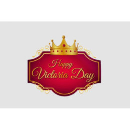 Ornamental Victoria Day Sticker - DecalsHouse