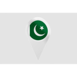 Pakistan Flag Style 10 Sticker - DecalsHouse
