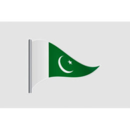 Pakistan Flag Style 40 Sticker - DecalsHouse