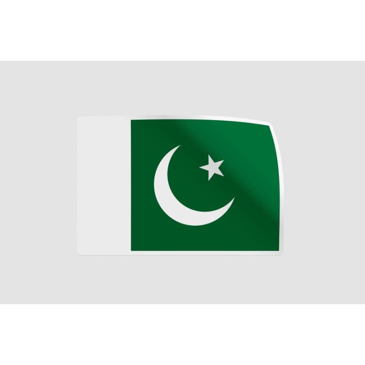 Pakistan Flag Style 61 Sticker - DecalsHouse