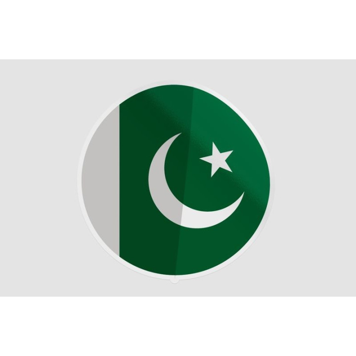 Pakistan Flag Style 76 Sticker - DecalsHouse