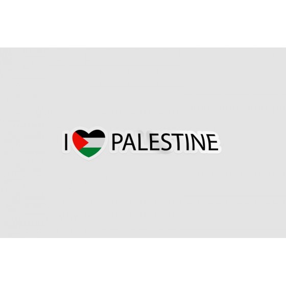 I Love Palestine Sticker
