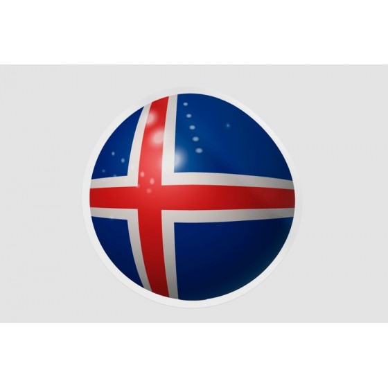 Iceland Flag Ball