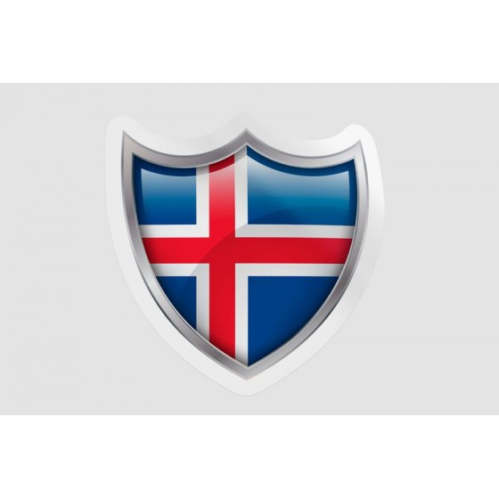 Iceland Flag Bevel