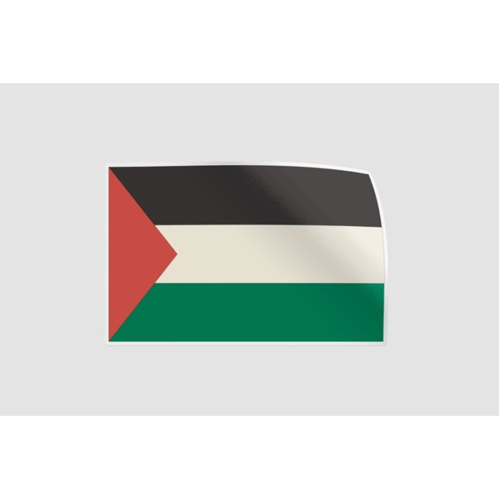 Palestine Flag Style 3 Sticker - DecalsHouse