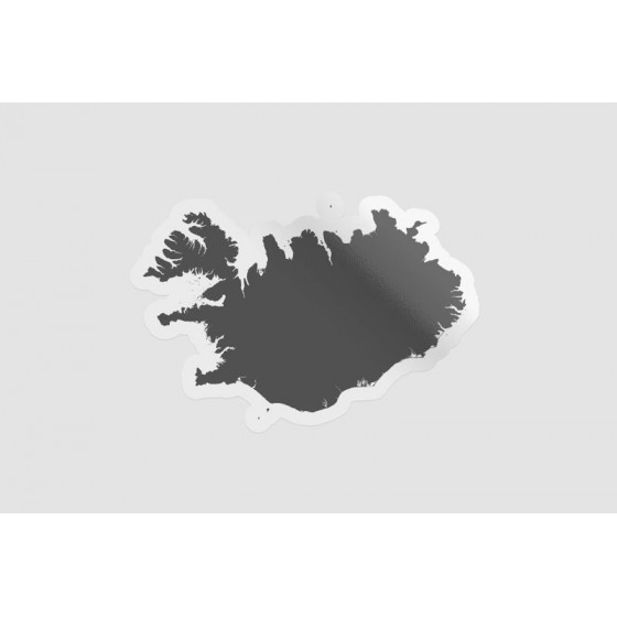Iceland Map Style 4