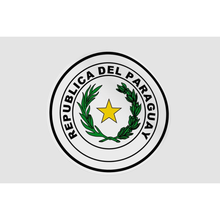 Paraguay National Emblem Sticker - DecalsHouse