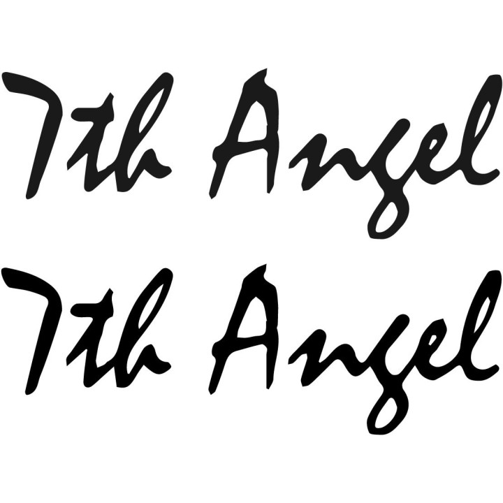 7th Angel Stickers – Heavy Metal Band Decals (2-Pack)