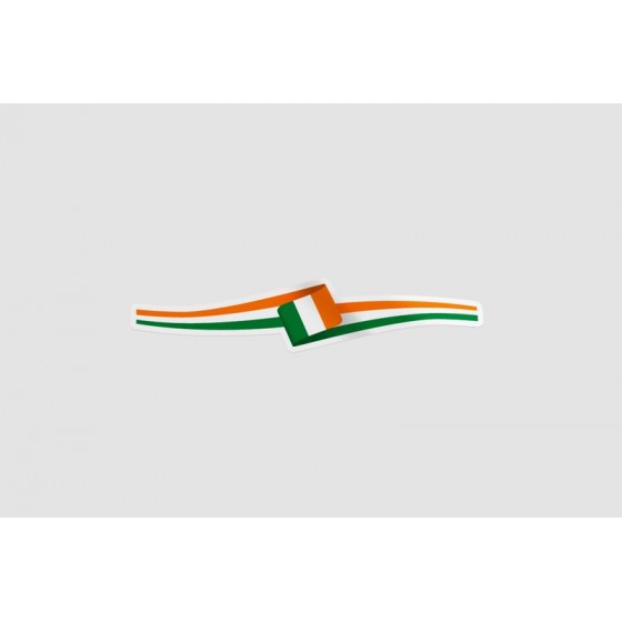 India Flag Ribbon Style 4