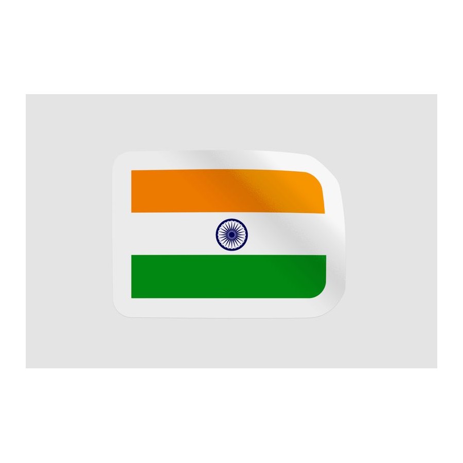India Flag Style 4 - DecalsHouse