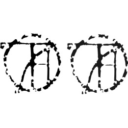 7th Circle Stickers – Hardcore Metal Decals (2-Pack)