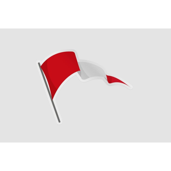 Peru Flag Style 137 Sticker - DecalsHouse