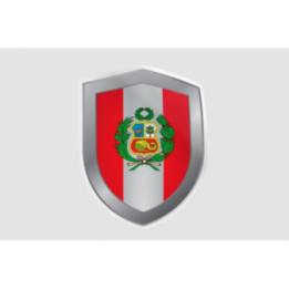 Peru Flag Style 143 Sticker - DecalsHouse