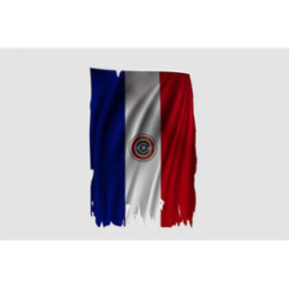 Peru Flag Style 156 Sticker - DecalsHouse