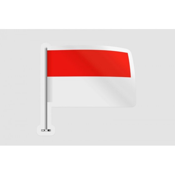 Indonesia Flag Style 3