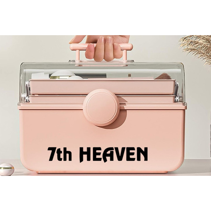 7th Heaven Stickers – Hard Rock Band Decals (2-Pack)