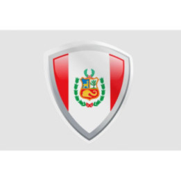 Peru Flag Style 47 Sticker - DecalsHouse