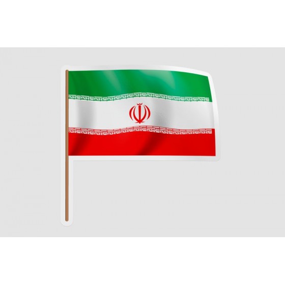 Iran Flag Waving
