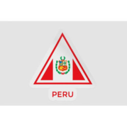 Peru Flag Style 82 Sticker - DecalsHouse