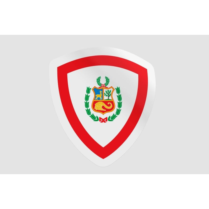 Peru Flag Style 85 Sticker - DecalsHouse