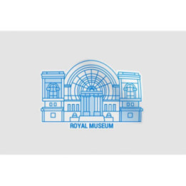 Royal Museum Building Stickers – Landmark Decals (2-Pack)